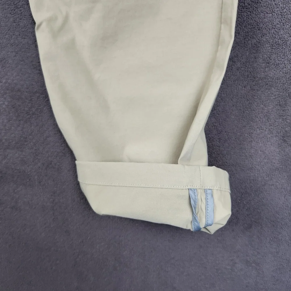 The North Face Sprag 5 Pocket Pants Mens 34 Short Khaki Reflective Stretch